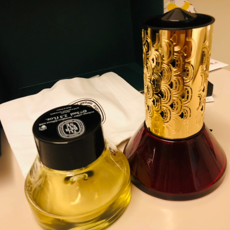 Home Fragrance Set - Diptyques Hourglass Diffuser Baies 34 Natural