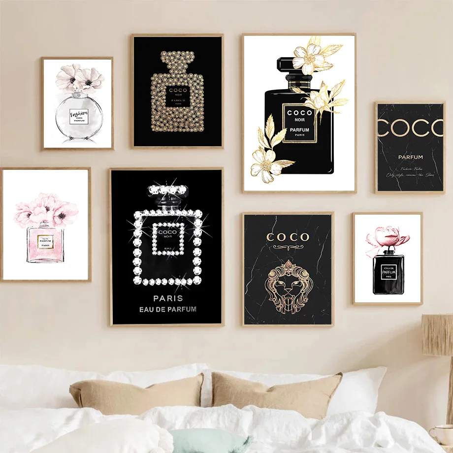 Room Spray Bottle - 1pc Frameless Fashion Luxury Coco Perfume