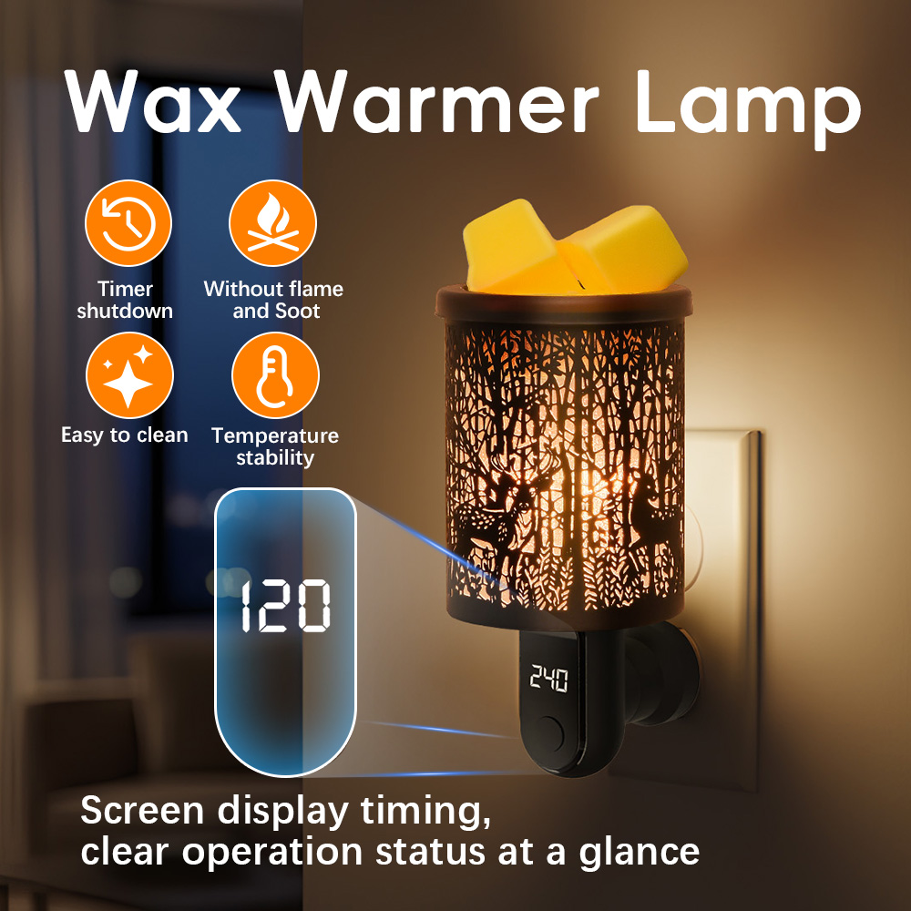 Home Fragrance Set - Scented Wax Melting Burner Aromatherapy Wax