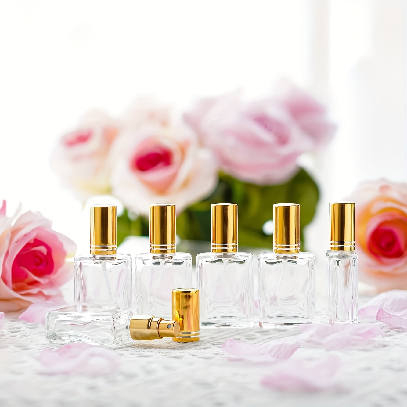12pcs+6 accessories 15ml trans - огляд і ціна Room Spray Bottle