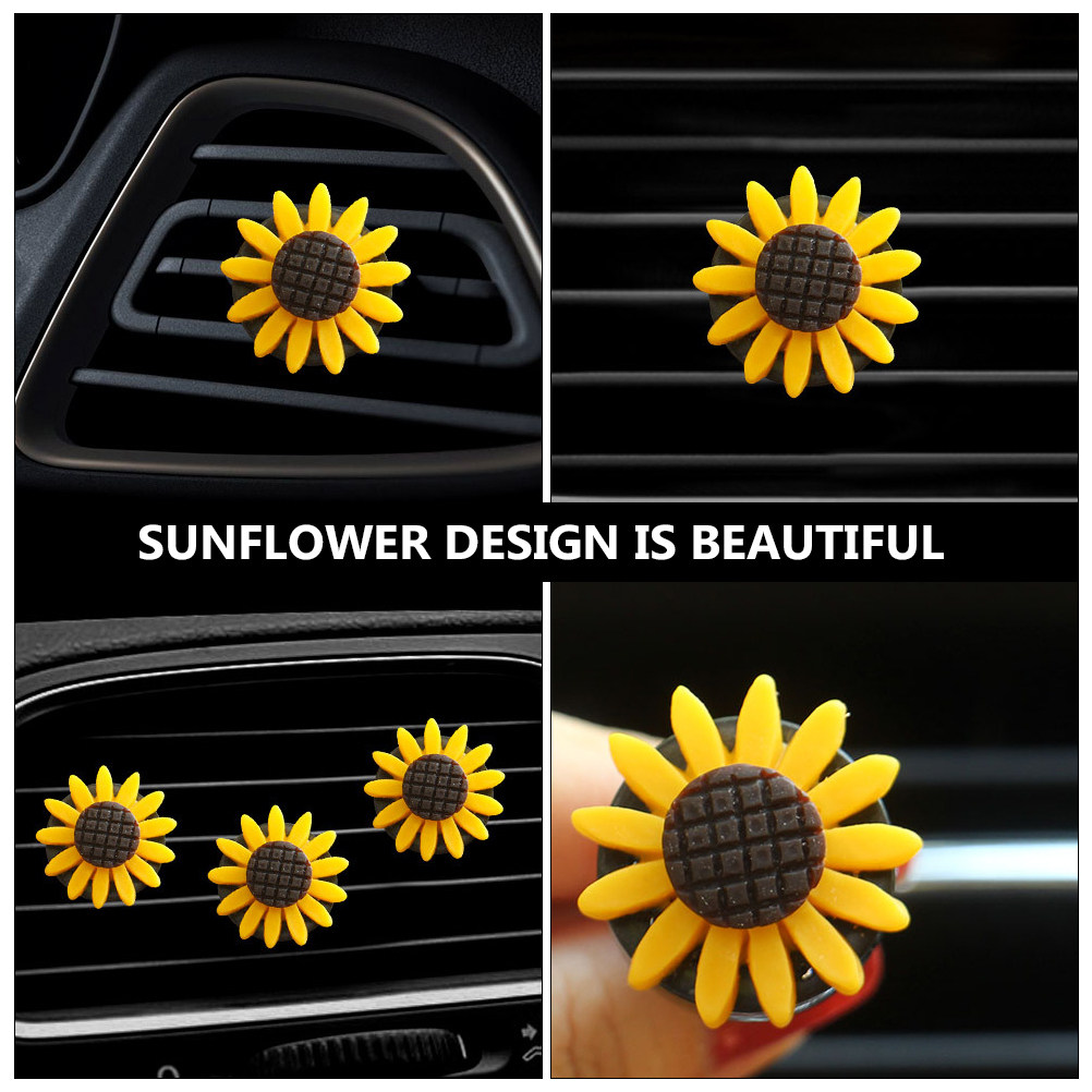 2Pcs Sunflower Car Aromatherap - огляд і ціна Home Fragrance Wholesale