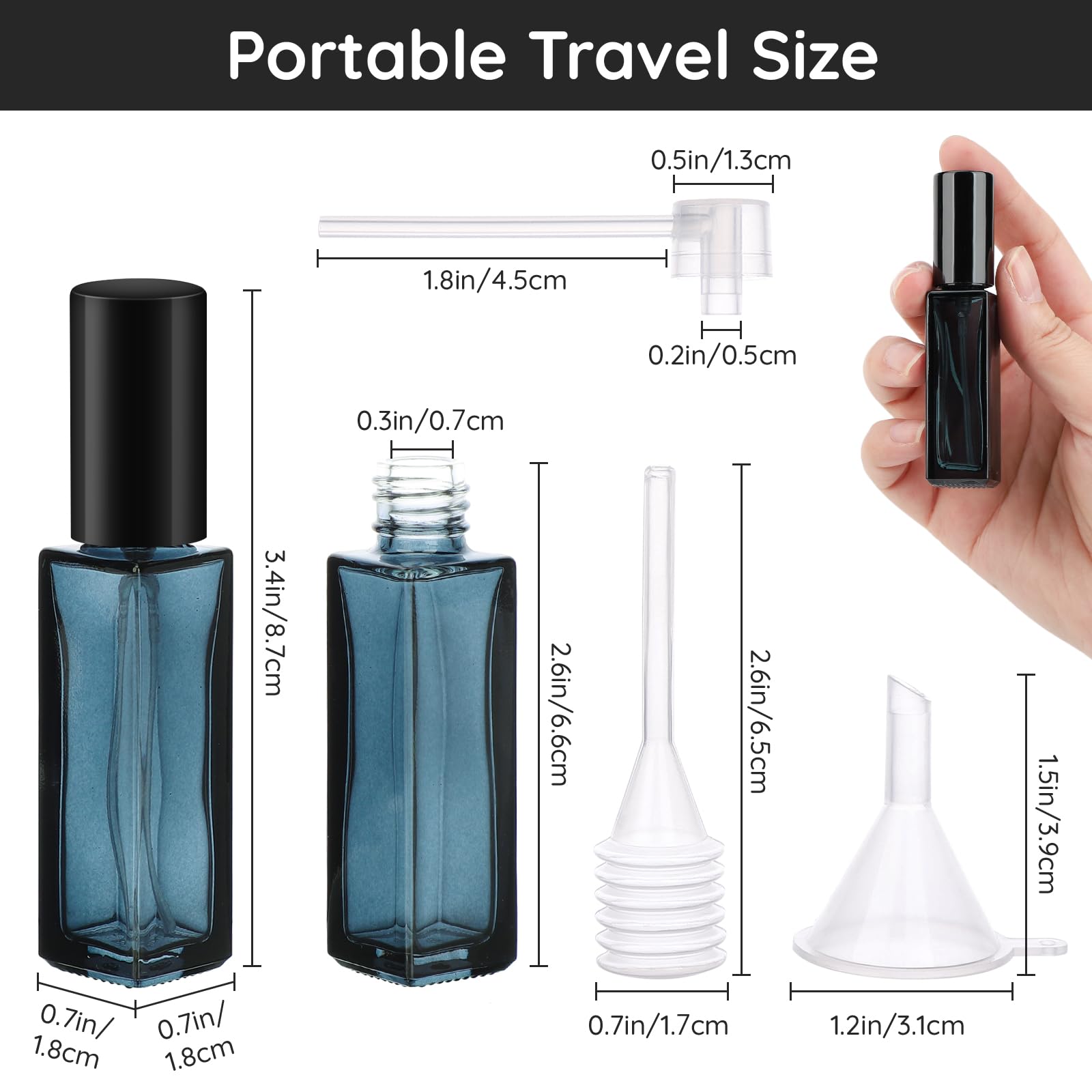 10pcs Perfume Bottle Spray Emp - огляд і ціна Room Spray Bottle