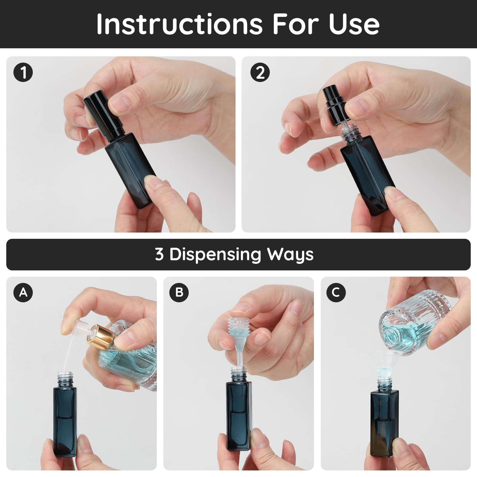 10pcs Perfume Bottle Spray Emp - огляд і ціна Room Spray Bottle