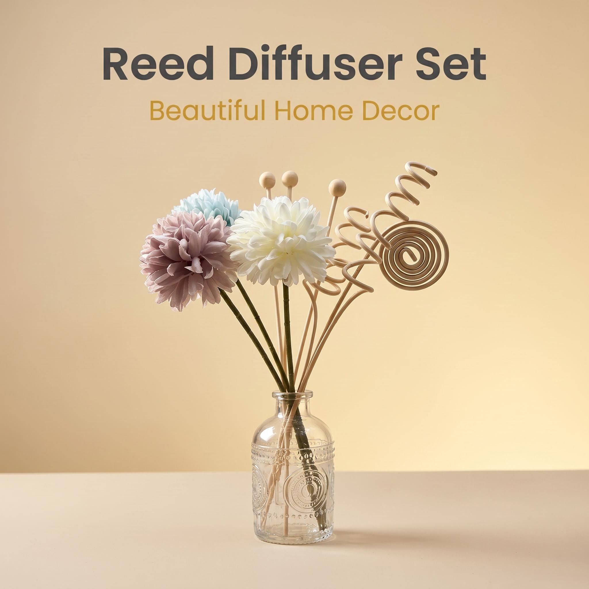 diy diffuser sticks set, artif - огляд і ціна Home Fragrance Set