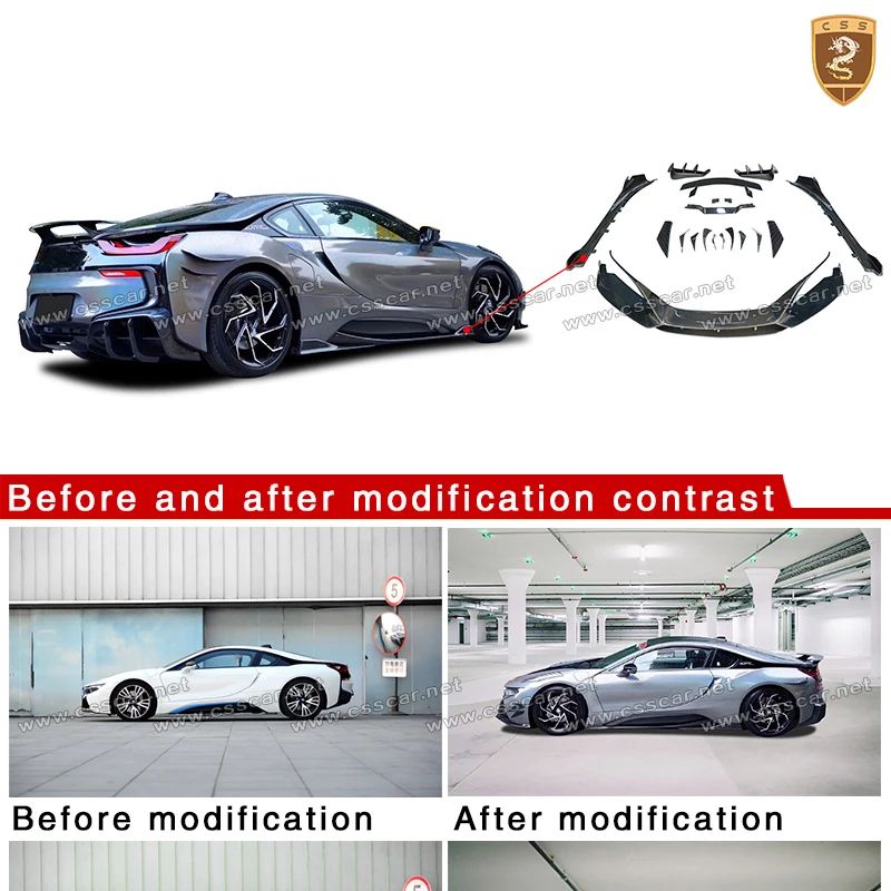 For BMW I8 Body Kit Upgrade EB - огляд і ціна Car Vent Diffuser