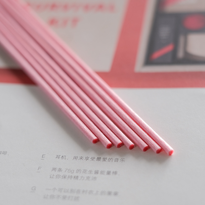 3mm/4mm 22cm Pink Fiber Rattan - огляд і ціна Home Fragrance Diffuser Sticks
