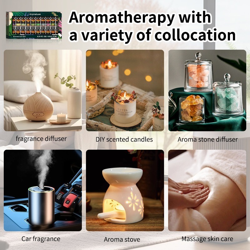 20 Kinds Aromatherapy Essentia - огляд і ціна Home Fragrance Set