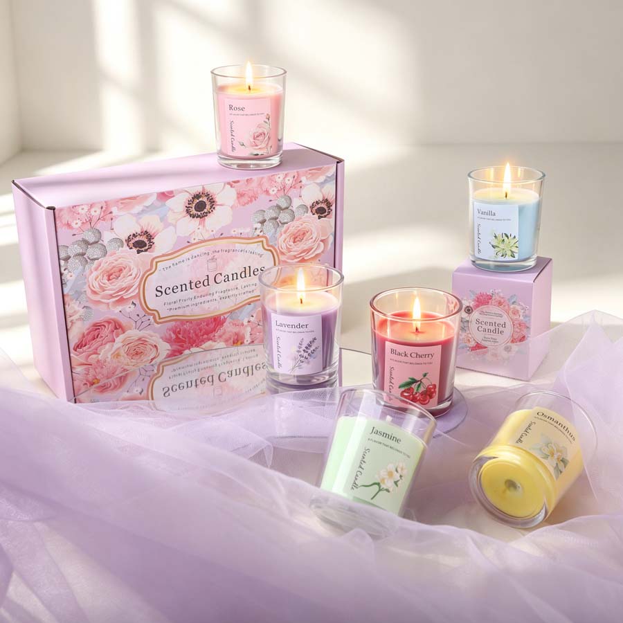 Aromatherapy Scented Candle Gi - огляд і ціна Home Fragrance Set