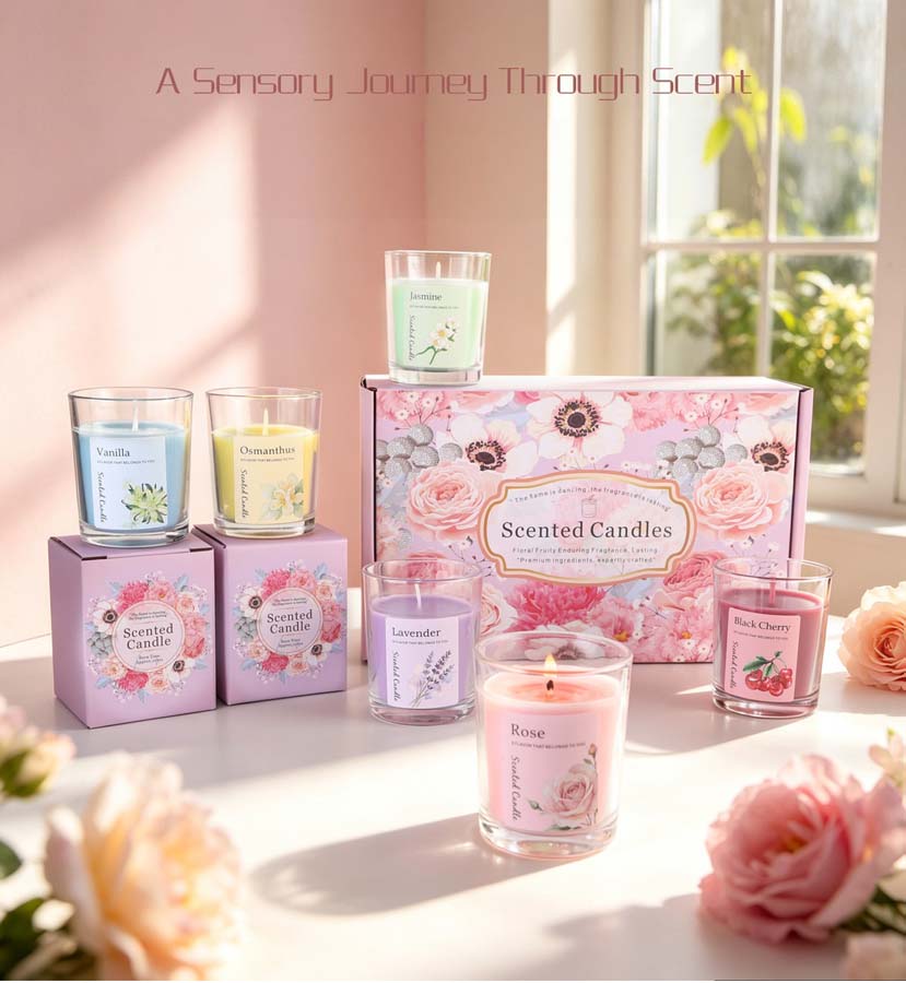 Aromatherapy Scented Candle Gi - огляд і ціна Home Fragrance Set