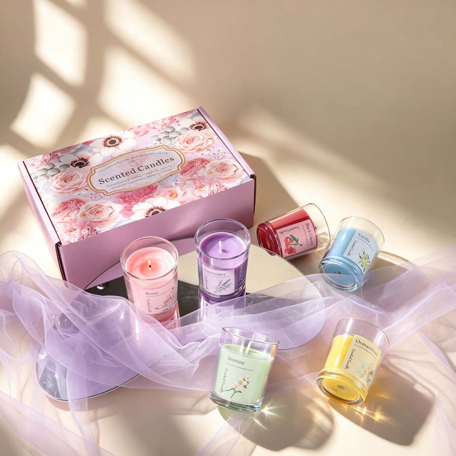 Aromatherapy Scented Candle Gi - огляд і ціна Home Fragrance Set
